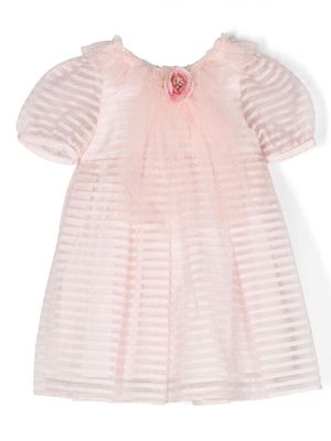 Patachou robe à manches courtes - Rose