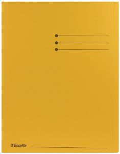 Esselte Cardboard Folder Yellow 180 g/m2 Geel A4