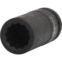 KS Tools 150.1724 3/4 12-kant aandrijfaskrachtsteekvoet, lang, 24 mm