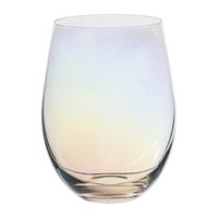 Waterglas regenboog - glas - 450 ml - thumbnail