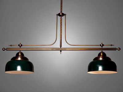 Stamtafellamp Kavala antiek brons