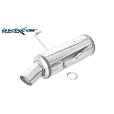 InoxCar uitlaat passend voor Peugeot 406 2.0 CoupÃ© 135pk 1997- 1x90mm Rally IXPE4060490RA