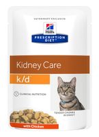 Hill's Pet Prescription Diet k/d Feline with Chicken 85 g - thumbnail