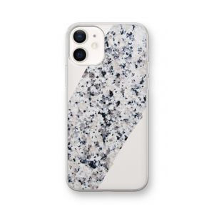 Gespikkelde marmer: iPhone 12 Transparant Hoesje