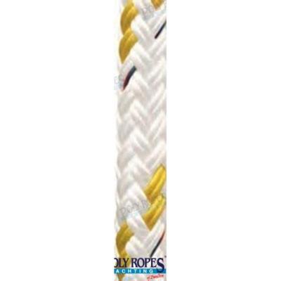 POL2204733710 - POLY-GEVLOCHTEN-16 10MM. GEEL (220 M)