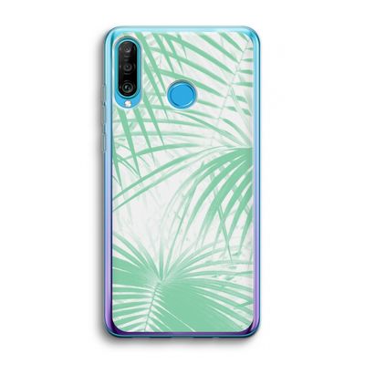 Palmbladeren: Huawei P30 Lite Transparant Hoesje