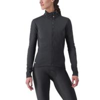 Castelli Transition 2 lange mouw fietsjack zwart dames S