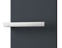 Sapho Elion enkelzijdige handdoekhouder 41cm RVS geborsteld - thumbnail