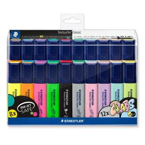 Staedtler 364 WP20 markeerstift 20 stuk(s) Gesorteerd Verschillende kleuren