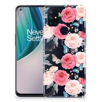 OnePlus Nord N10 5G TPU Case Butterfly Roses