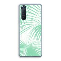 Palmbladeren: Sony Xperia 5 II Transparant Hoesje