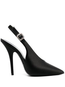 Saint Laurent escarpins TF 115 mm à bride arrière - Noir