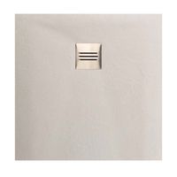 Boss & Wessing Composiet Douchebak Square 90x90 cm Creme - Pizarra