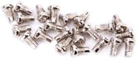 CONTEC pedaal pins "spike.22" ct pedal pins spike.22 steel silver 22pcs