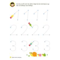 Deltas Mijn oefenboek eerste telspelletjes 4-5j