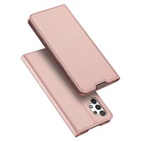 Dux Ducis - Slim bookcase hoes - Samsung Galaxy A32 4G - Rose Goud Dux Ducis - Slim bookcase hoes - Samsung Galaxy A32 4G - Rose Goud