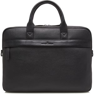 Laptoptas Castelijn & Beerens Leren laptoptas 15.6 inch RFID Onyx Chris Zwart