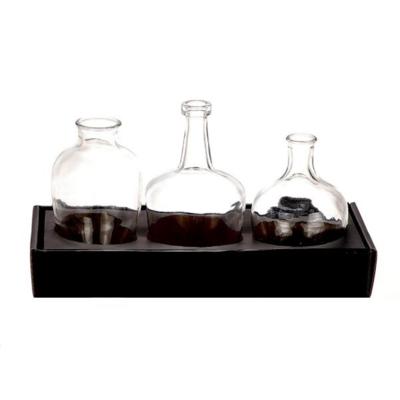 Vaas glas transparant set a 3