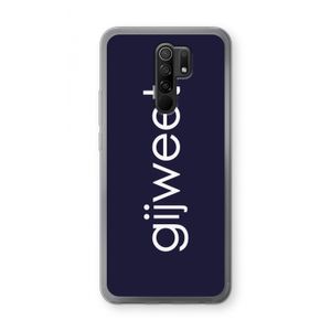 Gijweet: Xiaomi Redmi 9 Transparant Hoesje