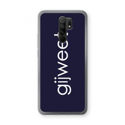 Gijweet: Xiaomi Redmi 9 Transparant Hoesje