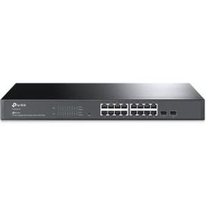 TP-LINK TL-SG2218 netwerk-switch Managed L2/L2+ Gigabit Ethernet (10/100/1000) Zwart