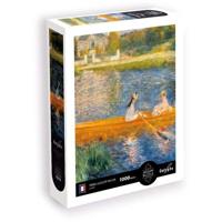 Puzzel - SENTOSPHERE - Calypto - 1000 stukjes - De Yole - Pierre-Auguste Renoir - Silky Touch - Vanaf 9 jaar