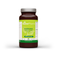 SanoPharm Kurkuma wholefood 60 Capsules