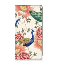 Smartphone hoesje voor Samsung Galaxy S25 Pink Peacock