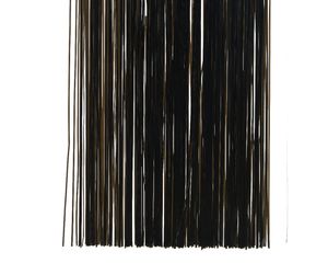 Lametta vinyl glans l50h40 cm zwart - Decoris