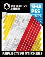 REFLECTIVE BERLIN reflex-sticker "shapes" refl.sticker refl.berlin universal safety