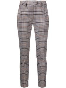 DONDUP pantalon court à carreaux - Bleu