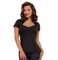 Sophia Top Black-XXXXXL
