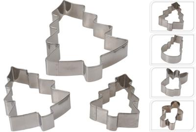 Cookie Cutter Set 3Pcs 4ass - Nampook