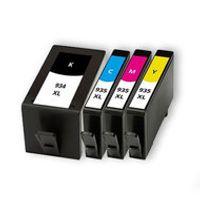 Huismerk HP 934/935 XL Inktcartridges Multipack (zwart + 3 kleuren)
