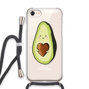 Avocuddle: iPhone 7 Transparant Hoesje met koord
