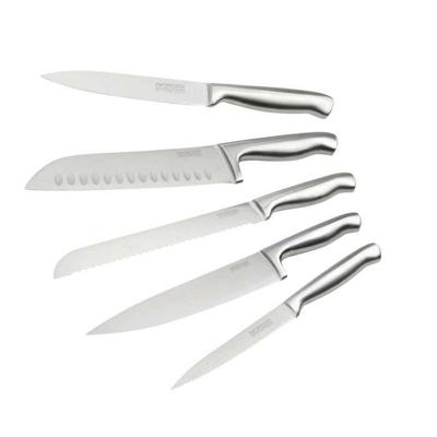 Set van 5 professionele keukenmessen - NIROSTA - Roestvrij staal - 24 tot 33,5 cm