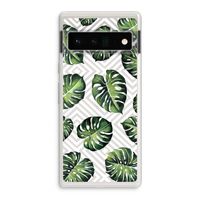 Geometrische jungle: Google Pixel 6 Pro Transparant Hoesje