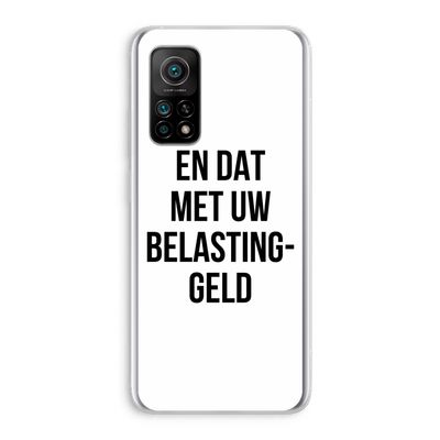 Belastinggeld: Xiaomi Mi 10T 5G Transparant Hoesje