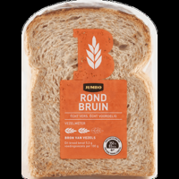 Jumbo Rond Bruin Half