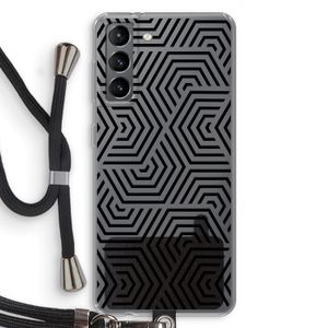 Magic pattern: Samsung Galaxy S21 Transparant Hoesje met koord
