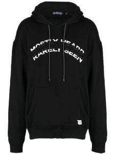 Mostly Heard Rarely Seen hoodie en coton à logo embossé - Noir