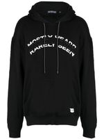 Mostly Heard Rarely Seen hoodie en coton à logo embossé - Noir - thumbnail