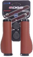 Edge Handvatset leer incl lockring - camel brown- 135/135mm (winkelverpakking)