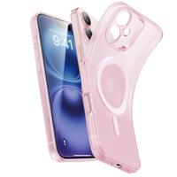 iPhone 16 Zero Clear Case (HaloLock) - Frosted Pink
