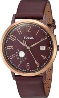 Horlogeband Fossil ES4108 Leder Rood 20mm