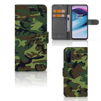 OnePlus Nord CE 5G Telefoon Hoesje Army Dark