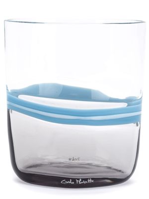 Carlo Moretti verre Bora - Bleu
