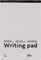10x Budget schrijfblok A4 gelinieerd