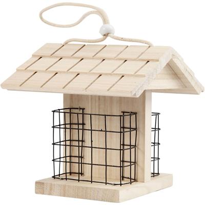Creativ Company Vogelvoederhuis, h: 17.5 cm, l: 11.6 cm, b: 13,5 cm, 1 stuk