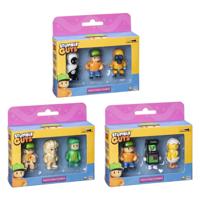 Stumble Guys - figuren - inside out + kiara + t-rex guy